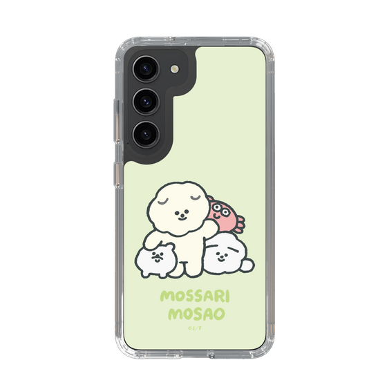 Slim Protection Case［ Mossari Mosao - Everyone Together - Green ］