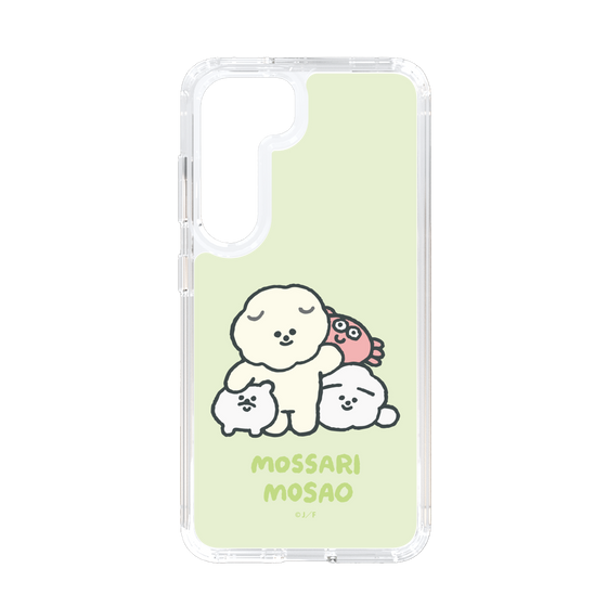 Slim Protection Case［ Mossari Mosao - Everyone Together - Green ］