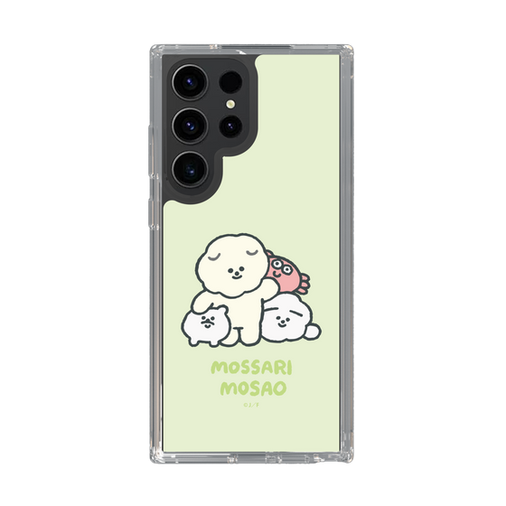 Slim Protection Case［ Mossari Mosao - Everyone Together - Green ］
