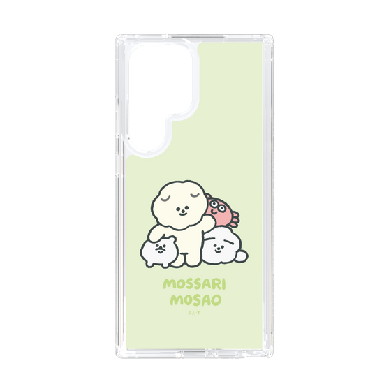 Slim Protection Case［ Mossari Mosao - Everyone Together - Green ］