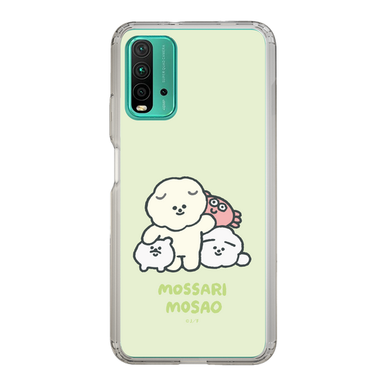 Slim Protection Case［ Mossari Mosao - Everyone Together - Green ］