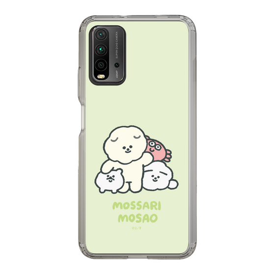 Slim Protection Case［ Mossari Mosao - Everyone Together - Green ］