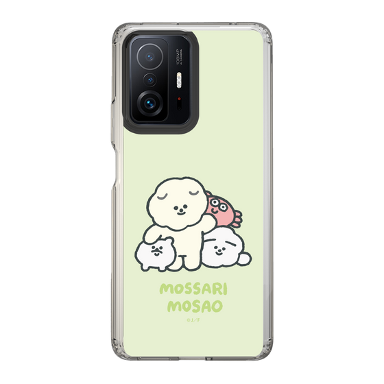 Slim Protection Case［ Mossari Mosao - Everyone Together - Green ］