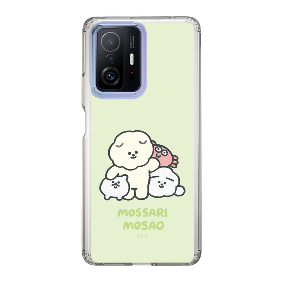 Slim Protection Case［ Mossari Mosao - Everyone Together - Green ］