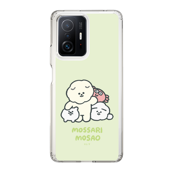 Slim Protection Case［ Mossari Mosao - Everyone Together - Green ］