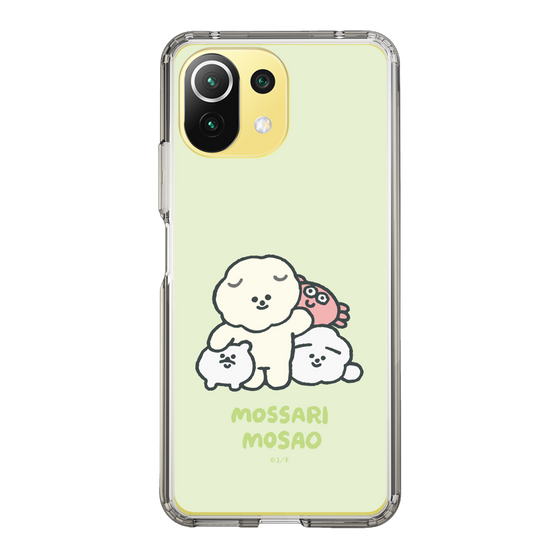 Slim Protection Case［ Mossari Mosao - Everyone Together - Green ］