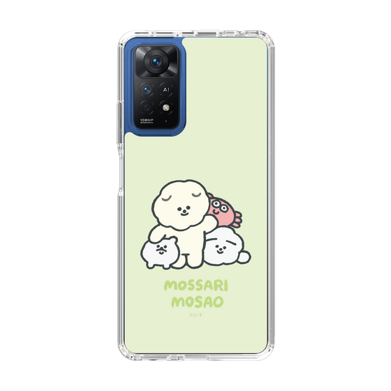 Slim Protection Case［ Mossari Mosao - Everyone Together - Green ］