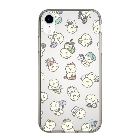 Slim Protection Case［ Mossari Mosao - Lots of Mosao - Clear ］