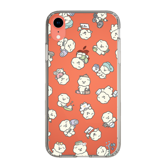 Slim Protection Case［ Mossari Mosao - Lots of Mosao - Clear ］