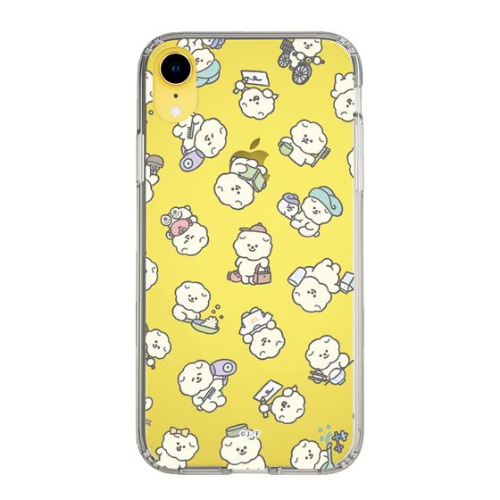 Slim Protection Case［ Mossari Mosao - Lots of Mosao - Clear ］