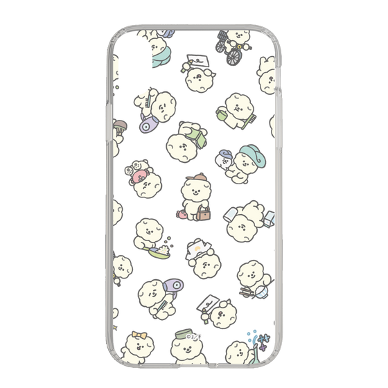 Slim Protection Case［ Mossari Mosao - Lots of Mosao - Clear ］