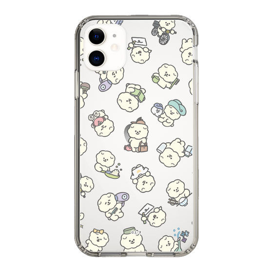 Slim Protection Case［ Mossari Mosao - Lots of Mosao - Clear ］
