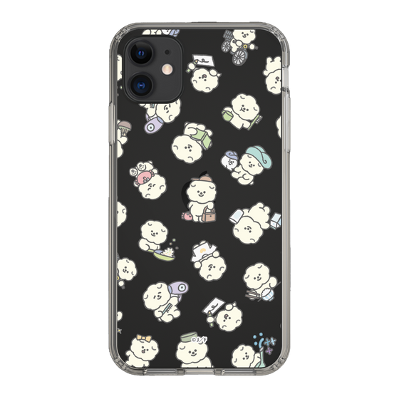 Slim Protection Case［ Mossari Mosao - Lots of Mosao - Clear ］