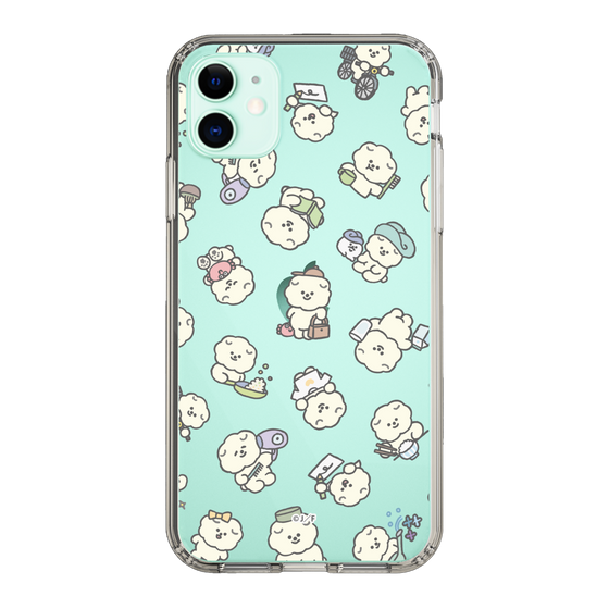 Slim Protection Case［ Mossari Mosao - Lots of Mosao - Clear ］