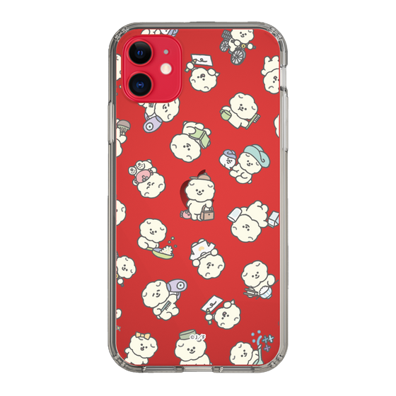 Slim Protection Case［ Mossari Mosao - Lots of Mosao - Clear ］