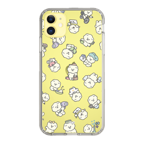 Slim Protection Case［ Mossari Mosao - Lots of Mosao - Clear ］