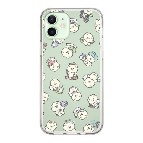 Slim Protection Case［ Mossari Mosao - Lots of Mosao - Clear ］