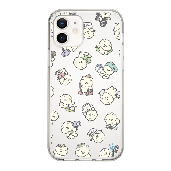 Slim Protection Case［ Mossari Mosao - Lots of Mosao - Clear ］