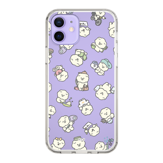 Slim Protection Case［ Mossari Mosao - Lots of Mosao - Clear ］