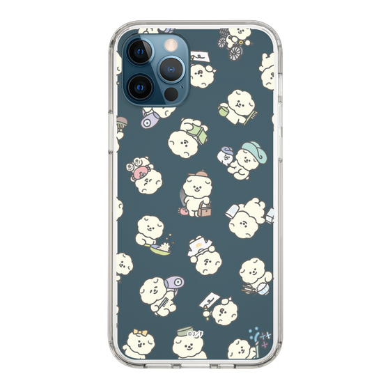 Slim Protection Case［ Mossari Mosao - Lots of Mosao - Clear ］