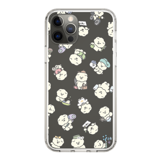 Slim Protection Case［ Mossari Mosao - Lots of Mosao - Clear ］