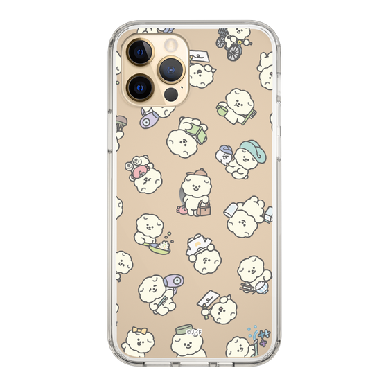 Slim Protection Case［ Mossari Mosao - Lots of Mosao - Clear ］