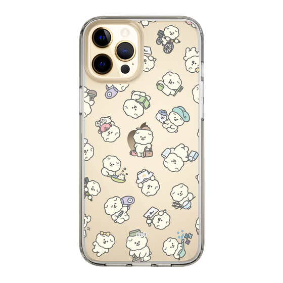 Slim Protection Case［ Mossari Mosao - Lots of Mosao - Clear ］