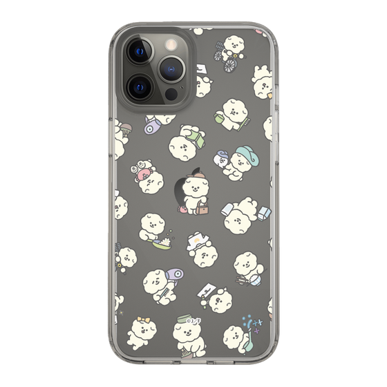 Slim Protection Case［ Mossari Mosao - Lots of Mosao - Clear ］