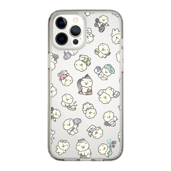 Slim Protection Case［ Mossari Mosao - Lots of Mosao - Clear ］