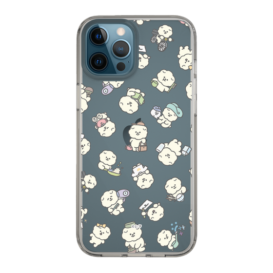 Slim Protection Case［ Mossari Mosao - Lots of Mosao - Clear ］