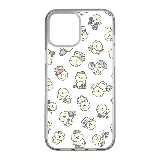 Slim Protection Case［ Mossari Mosao - Lots of Mosao - Clear ］