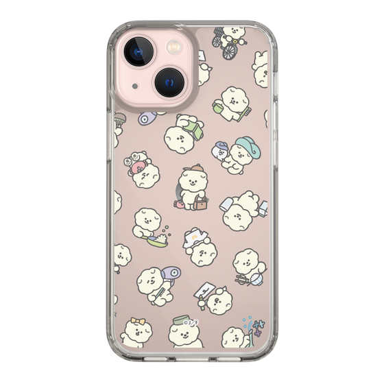 Slim Protection Case［ Mossari Mosao - Lots of Mosao - Clear ］