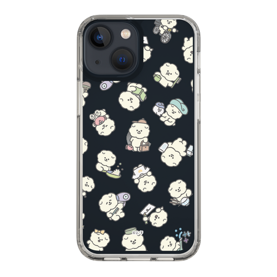 Slim Protection Case［ Mossari Mosao - Lots of Mosao - Clear ］