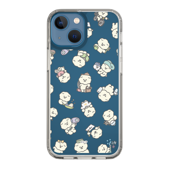 Slim Protection Case［ Mossari Mosao - Lots of Mosao - Clear ］