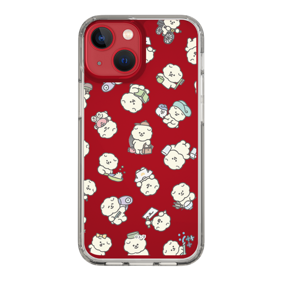 Slim Protection Case［ Mossari Mosao - Lots of Mosao - Clear ］