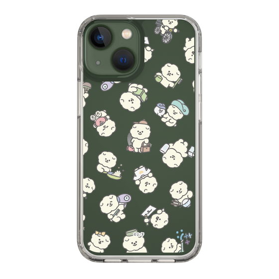 Slim Protection Case［ Mossari Mosao - Lots of Mosao - Clear ］