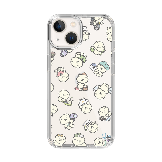 Slim Protection Case［ Mossari Mosao - Lots of Mosao - Clear ］