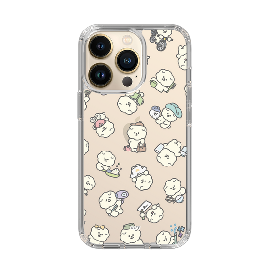 Slim Protection Case［ Mossari Mosao - Lots of Mosao - Clear ］