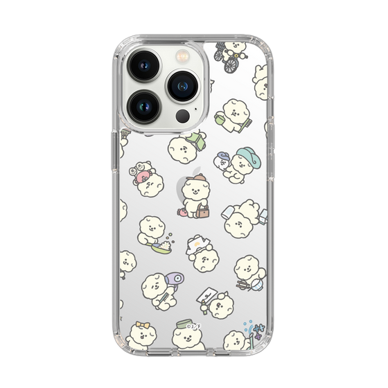 Slim Protection Case［ Mossari Mosao - Lots of Mosao - Clear ］