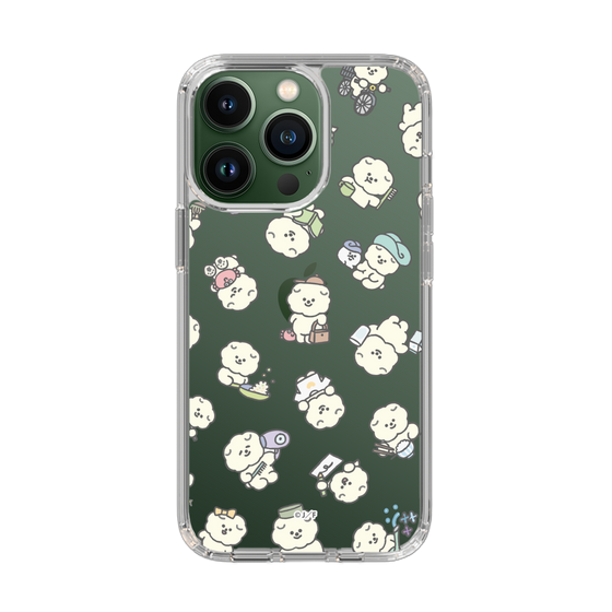 Slim Protection Case［ Mossari Mosao - Lots of Mosao - Clear ］