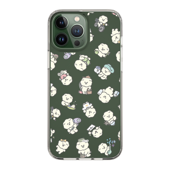 Slim Protection Case［ Mossari Mosao - Lots of Mosao - Clear ］