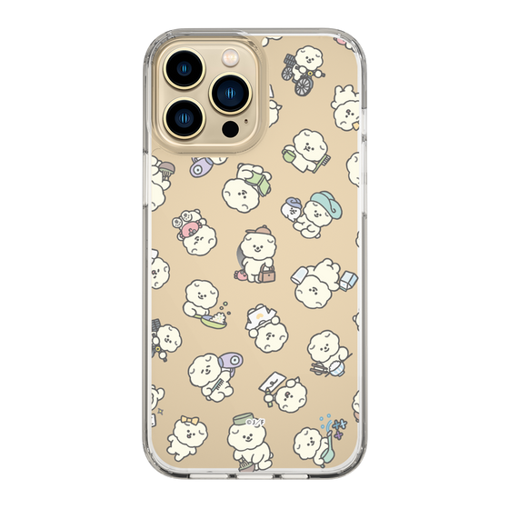 Slim Protection Case［ Mossari Mosao - Lots of Mosao - Clear ］