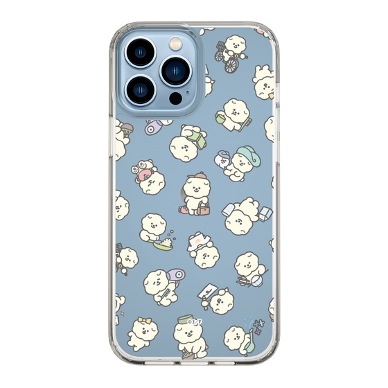 Slim Protection Case［ Mossari Mosao - Lots of Mosao - Clear ］