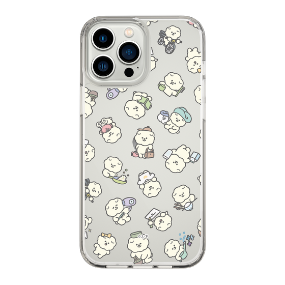 Slim Protection Case［ Mossari Mosao - Lots of Mosao - Clear ］