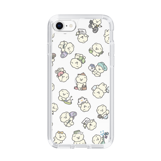 Slim Protection Case［ Mossari Mosao - Lots of Mosao - Clear ］
