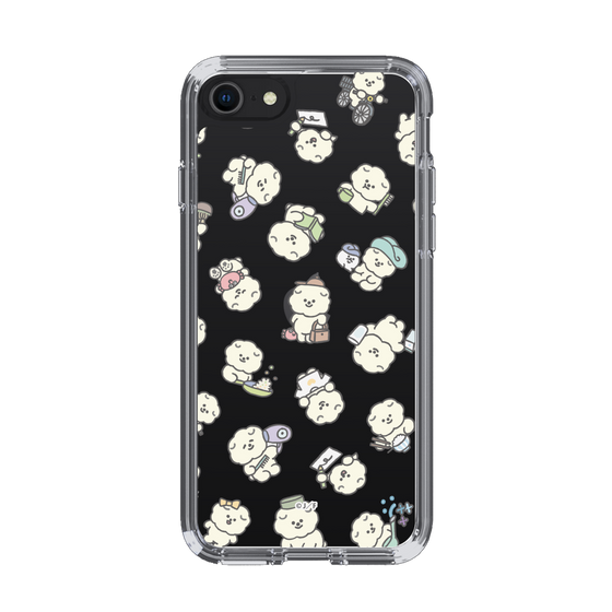 Slim Protection Case［ Mossari Mosao - Lots of Mosao - Clear ］