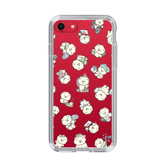Slim Protection Case［ Mossari Mosao - Lots of Mosao - Clear ］