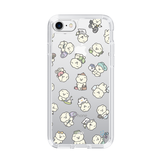 Slim Protection Case［ Mossari Mosao - Lots of Mosao - Clear ］