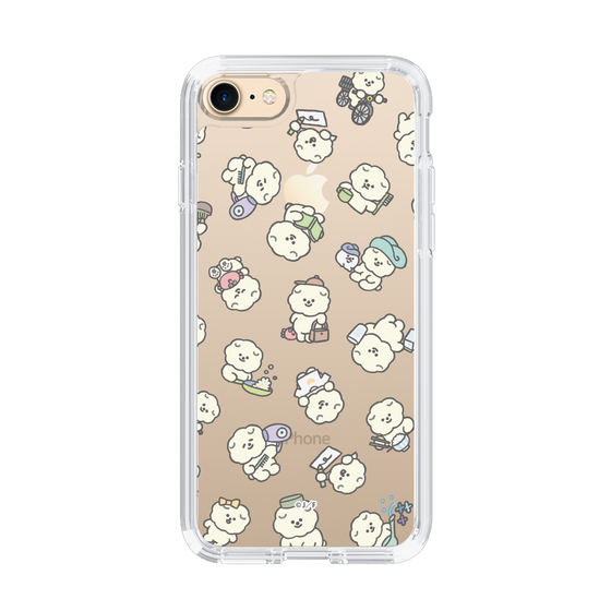 Slim Protection Case［ Mossari Mosao - Lots of Mosao - Clear ］