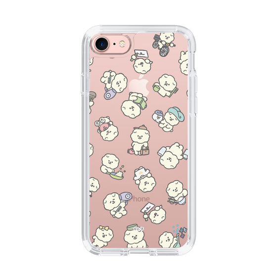 Slim Protection Case［ Mossari Mosao - Lots of Mosao - Clear ］